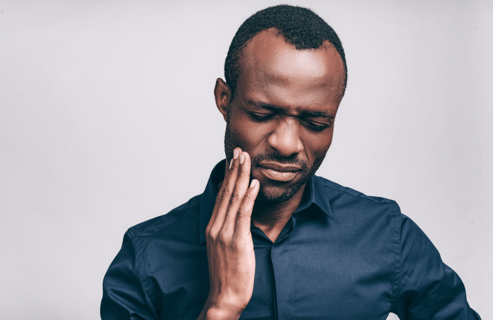 black man toothache black man toothache