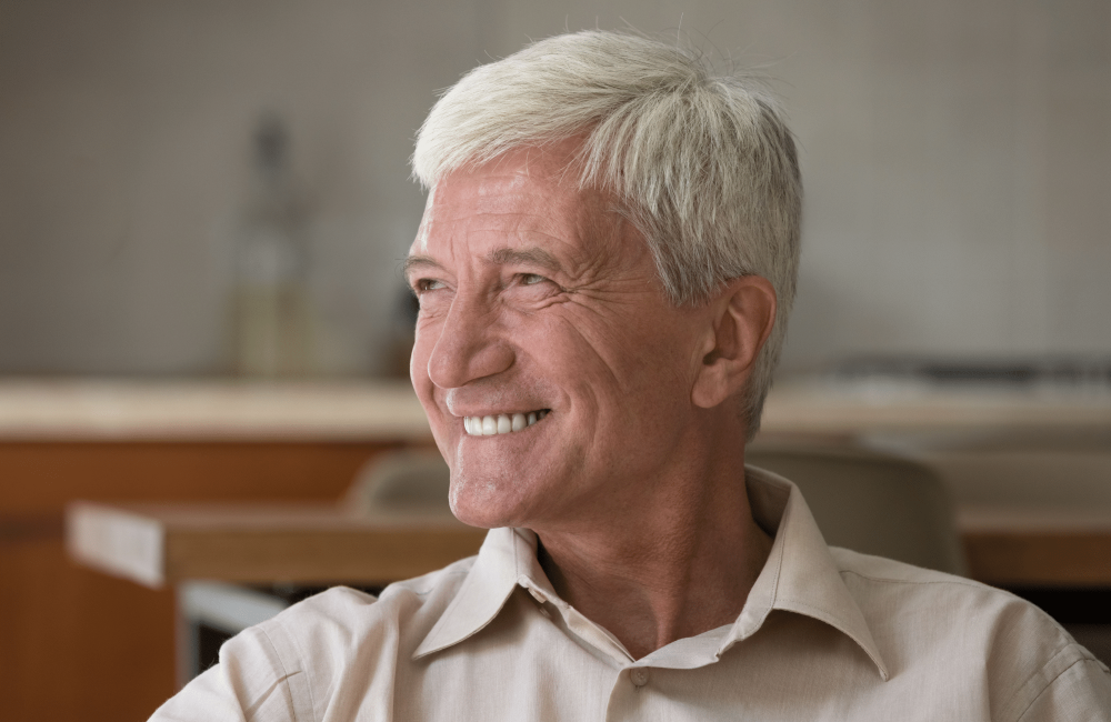 older man smiling implants older man smiling implants