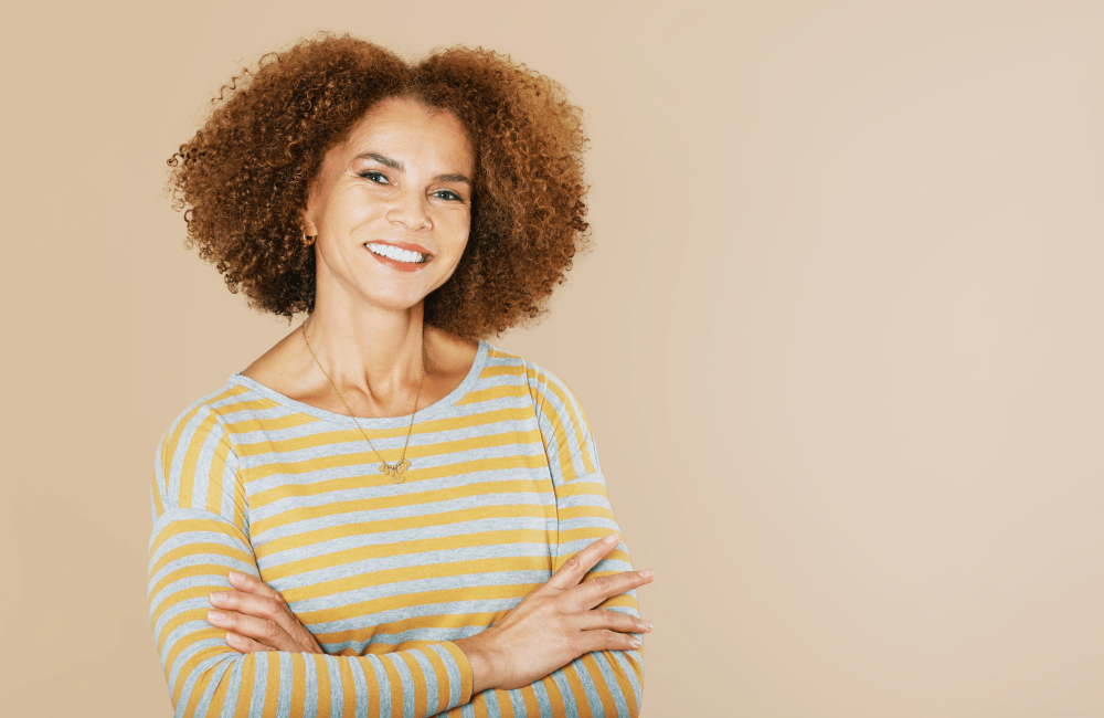 older woman beige older woman beige